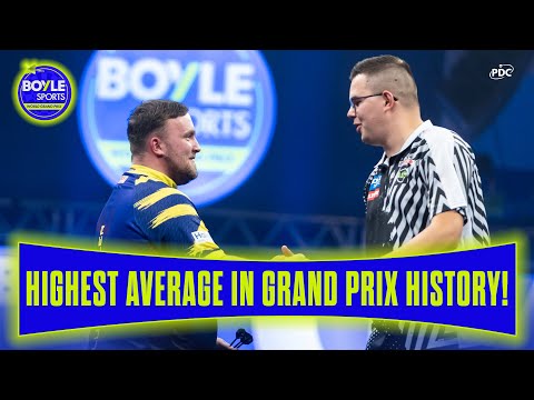 HIGHEST AVERAGE IN GRAND PRIX HISTORY! 🤯 | Luke Littler v Gian van Veen | Full Match