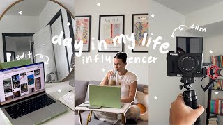 day in my life as a full time content-creator💻💗 (mini vlog)