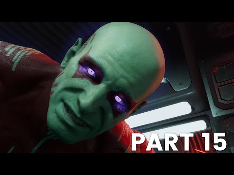 GUARDIANS OF THE GALAXY PS5 Walkthrough Gameplay Part 15 - TEST OF FAITH
