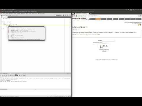 Project Euler - Problem 1 - Solved in Clojure