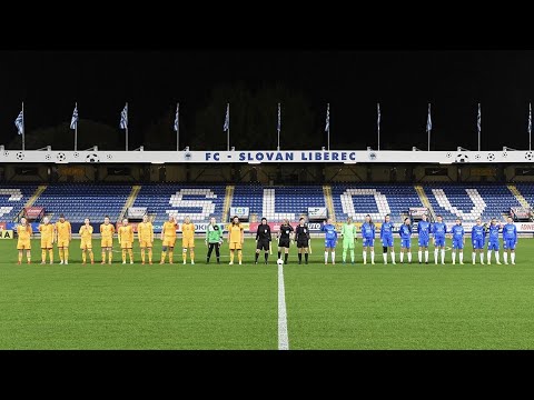 9.kolo 2021/22 1.liga žen FC Slovan Liberec - FK Dukla Praha  2:1 (2:0)