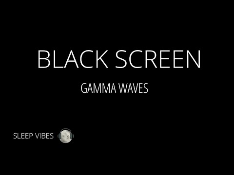 GAMMA WAVES | Accelerated Learning | Black Screen
