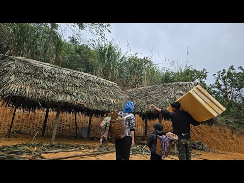 Single Mother Sung Luyen Overjoyed as A Pao Builds a New Home – Cleaning the House and Missing James