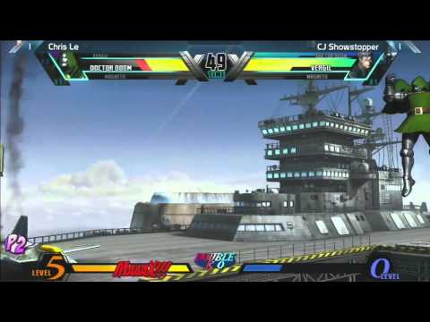 UMVC3: CJ Showstopper vs Chris Lee - Double KO
