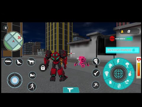 Crocodile Robot Transform War - Android Gameplay