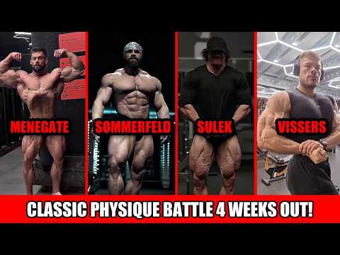 Classic Physique Battle At The Arnold: 4 Weeks Out Preview