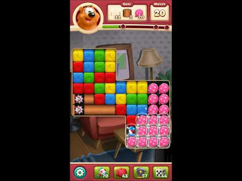 Toon Blast Level 2884 - NO BOOSTERS 🐻🐺🐱 | SKILLGAMING ✔️