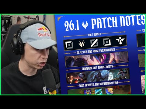 Caedrel's Quickfire Patch Notes 26.1 Rundown