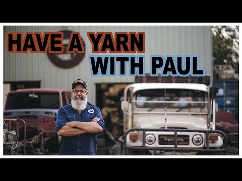 Mr Landcruiser, a conversation with Paul, founder, guru and all round top bloke. Good looking too.