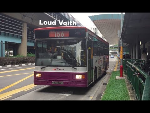 (SBS Transit) Volvo B10M SBS2822H on Service 156 (Loud Voith Gearbox)