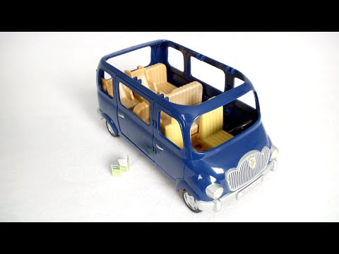 Epoch Sylvanian Families 5274 Šeimyninis 7 vietų minivenas video