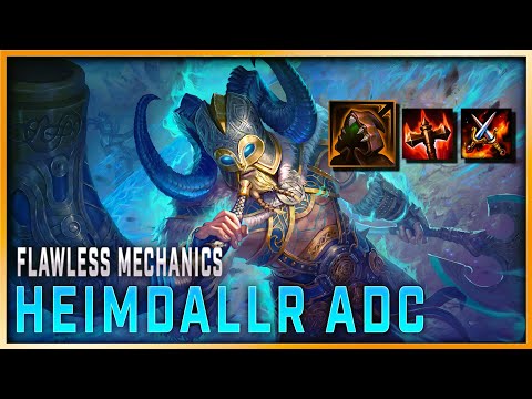 COWL+TRANSCENDENCE UNBEATABLE COMBO! - Smite Heimdallr ADC