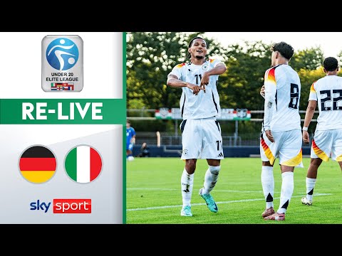 RE-LIVE | Deutschland - Italien | U20 Elite League 2025/26 | 6. Spieltag