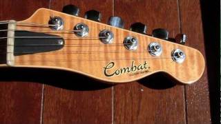 Video thumbnail for Combat custom Guitars 「Te-Warm」 Long Scale.mov by sukuta takafumi