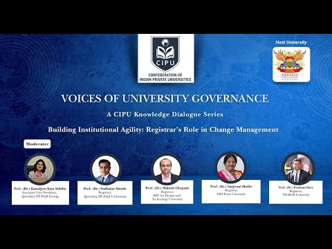Building Institutional Agility: Registrar’s Role in Change Management