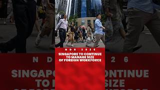 S’pore will continue to manage size of foreign workforce, keep working at integration | NDR 2026