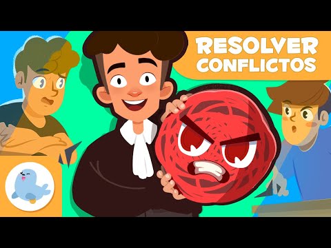 RESOLVER CONFLICTOS ASERTIVAMENTE 😡➡😀 Guia para niños 😎​ Episodio 1