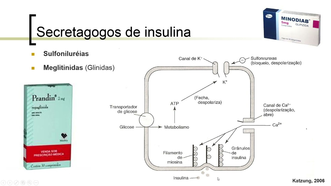 Secretagogos de insulina - Sulfonilureias