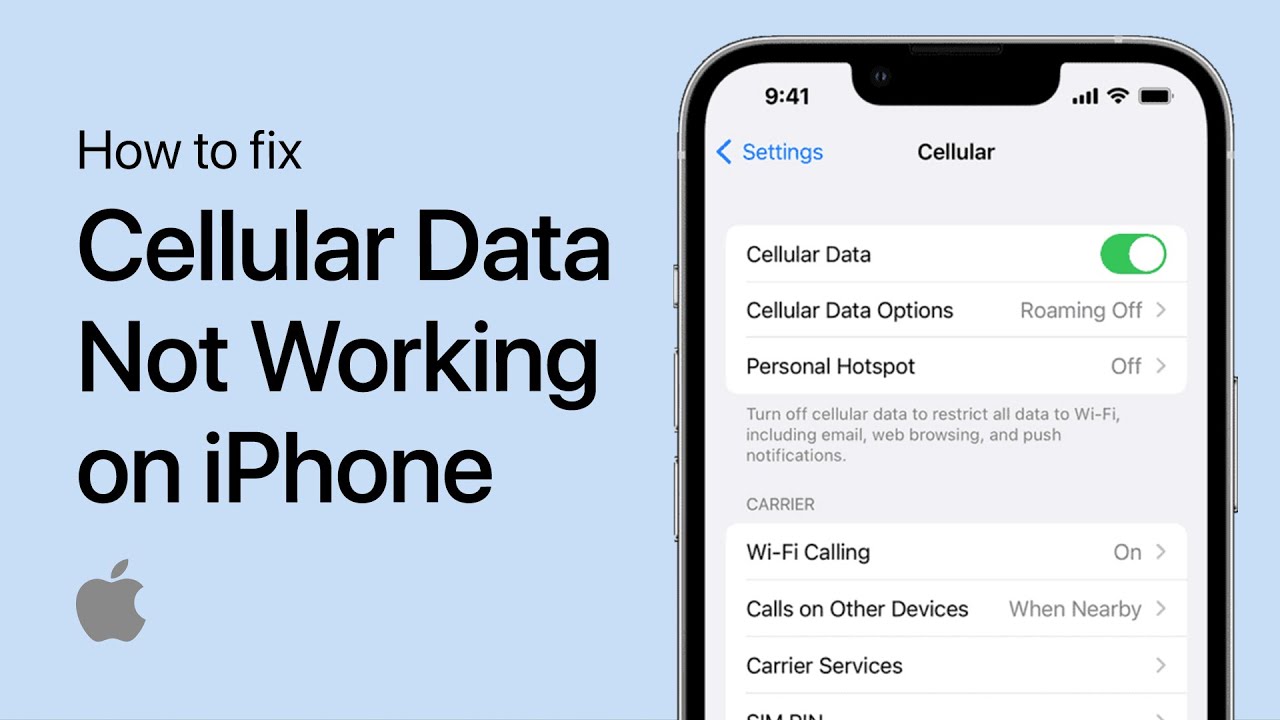 How To Fix Cellular Data Error on iPhone - Easy Guide