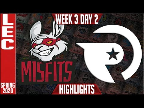 MSF vs OG Highlights | LEC Spring 2020 W3D2 | Misfits Gaming vs Origen