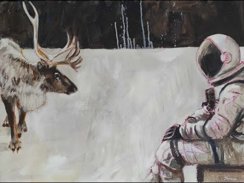 "Paradigm Collision 4", oil on canvas, 45x60cm