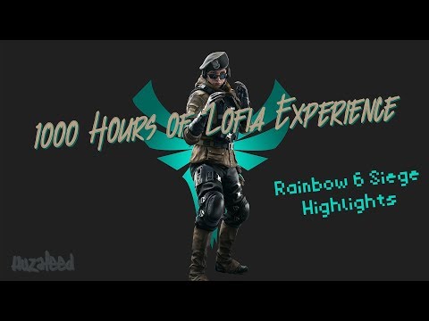 What 1000 Hours of Zofia Experience Looks Like - Rainbow 6 Siege