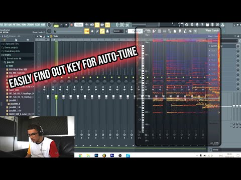 How to find out the KEY of any BEAT for Auto-Tune (with FL Studio stock plugin Wave Candy)