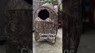 Camouflage Chair-Tent – Perfect Hideout for Hunting, Fishing &amp; Relaxation!