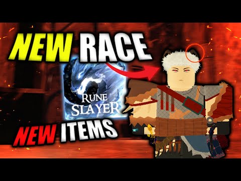 Testing NEW Items & SECRET Race in Rune Slayer