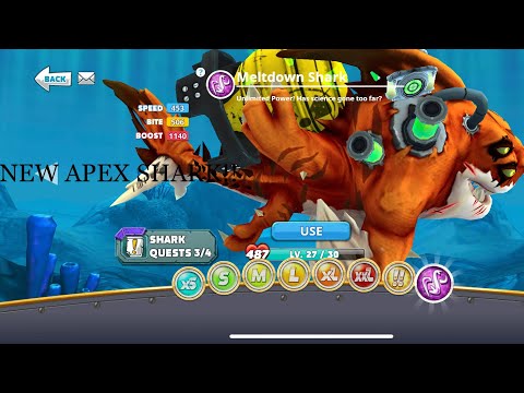 BUYING THE MELTDOWN SHARK! - Hungry Shark World