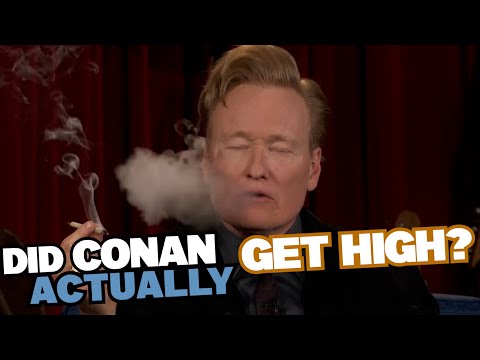 Conan Seth Rogan Smokes Weed - Does Conan Get High? Why Conan's Show Is Ending - Not Retiring
