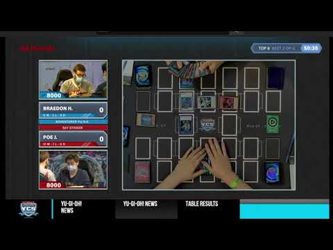 YCS Hartford, CT 2022 TOP 8 Feature Match! Braedon Hooter (P.U.N.K.) vs. Poe Jiang (Sky Striker)
