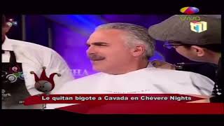 Le Quitan El Bigote a Cavada en Chévere Nights - Los Dueños Del Circo