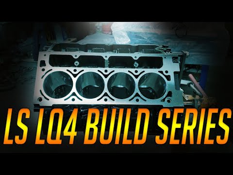 6.0 LQ4 LS Motor Build Part 1 (Crank Install)