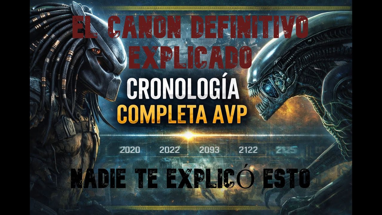 EL VERDADERO CANON DE ALIEN Y DEPREDADOR EXPLICADO | CRONOLOGÍA COMPLETA