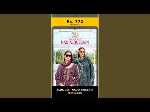Alok Suit Nadia Hussain – product video thumbnail
