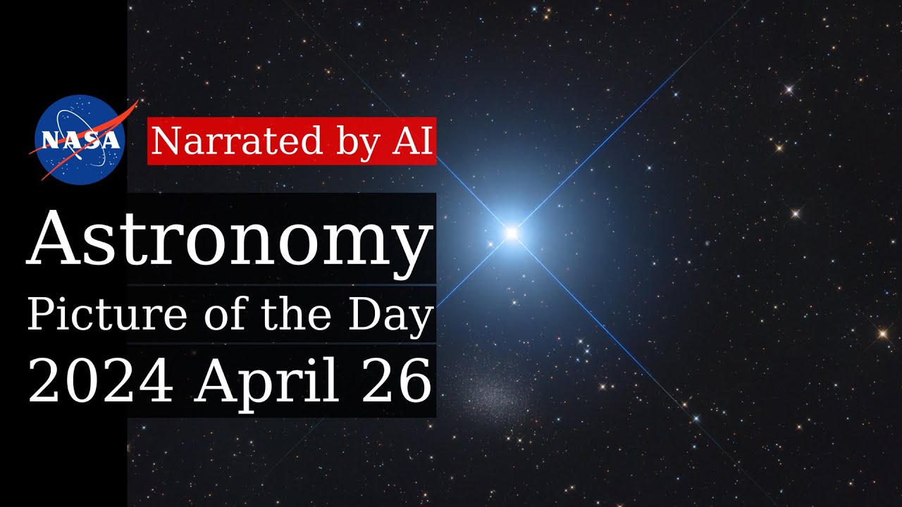 APOD: 2024-04-26 - Regulus and the Dwarf Galaxy (Narrated by Brian)