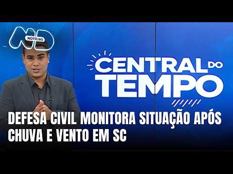 Chuva e vento causam danos em casas e alagamentos em Lontras SC