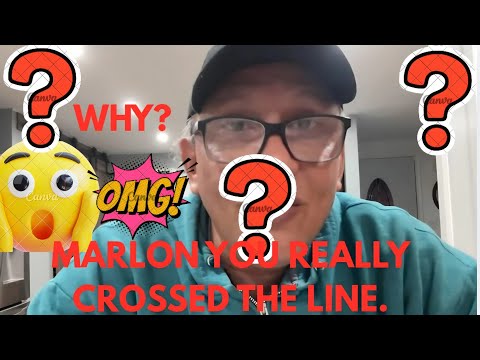 WHY MARLON? WHY? WHY? WHAT WERE YOU HOPING TO ACHIEVE FROM POSTING THAT VIDEO CLIP?