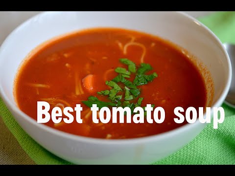 The best and simplest tomato soup recipe