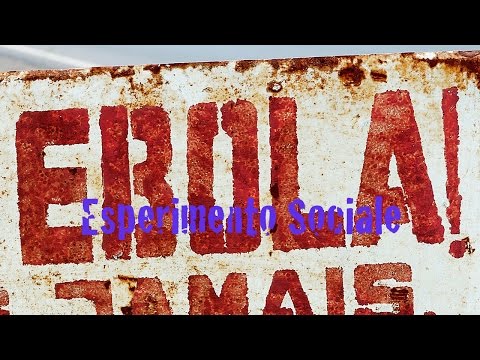 "Ebola" Malattia contagiosa - Esperimento Sociale Candid Camera #29