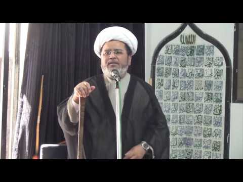 Khutba-e-Juma 12th Jamadi-ul-Awwal 1438 A.H. by Hujjat-ul-Islam Sheikh Shabbir Maisami.