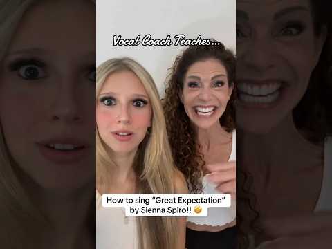 How to Sing Great Expectation by Sienna Spiro!!!