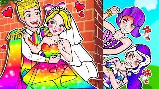 [🐾paper dolls🐾] Poor Rapunzel Become Rich And Three Axes  | Rapunzel Family