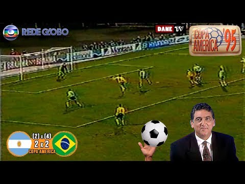 Copa América 1995 - Brasil (5) 2x2 (4) Argentina