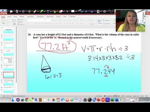 8th grade FSA Packet 3 (21 - 30)