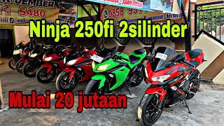 Download lagu NINJA 250FI 2 SILINDER MULAI HARGA 20JUTAAN SURAT LENGKAP SEMUA(TERJUAL SEMUA❌❌CEK VIDEO TERBARU✅✅) mp3