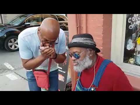Grandpa Elliott with Ian Forbes New Orleans 2018