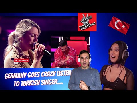 Italian React 🇹🇷 O Ses Almanya'ya Damga Vuran Türk Kız / Zeynep Avcı - Yalan