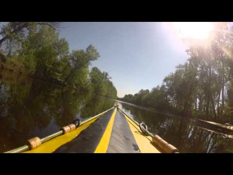 Sea kayaks on Vorskla river by Maksim Kodak